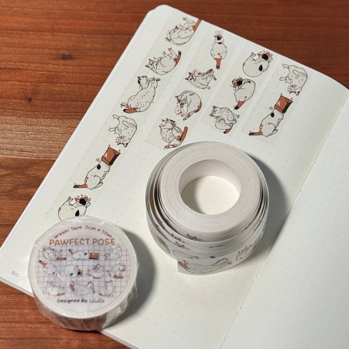 Pawfect Pose | Washi Tape