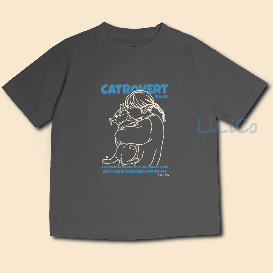CATrovert 02 | Cool Touch T-Shirt  Grey