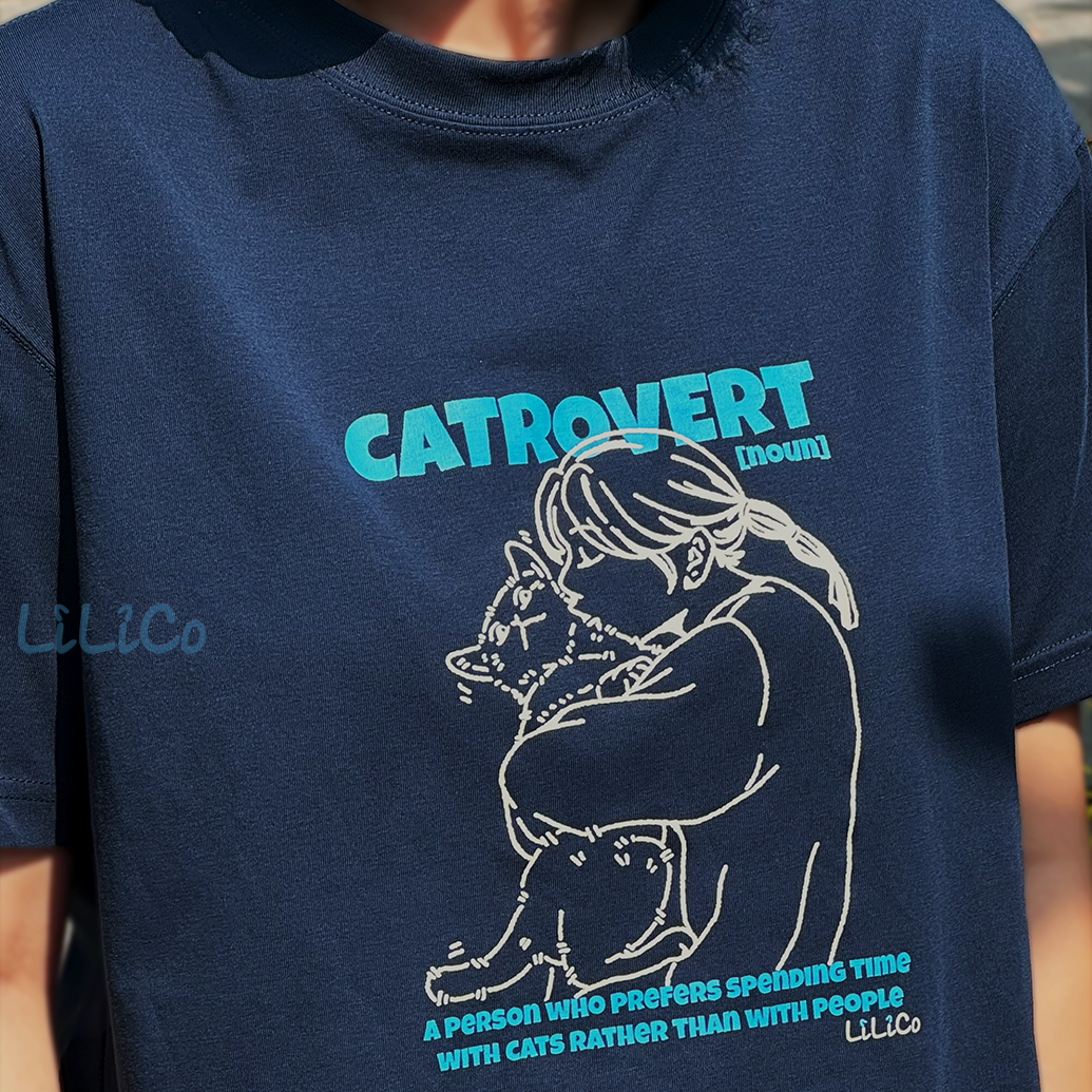 CATrovert 02 | Cool Touch T-Shirt Navy