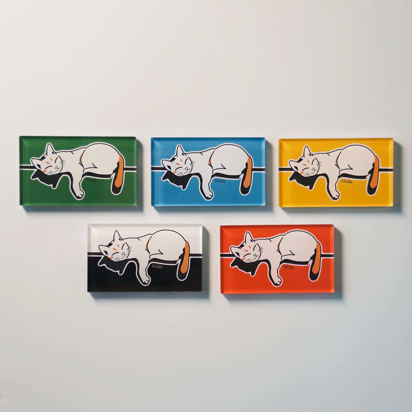 Lazy Cat | Fridge Magnet