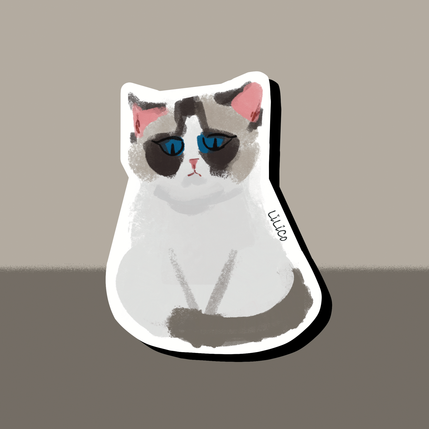 Poker Face | Vinyl Sticker