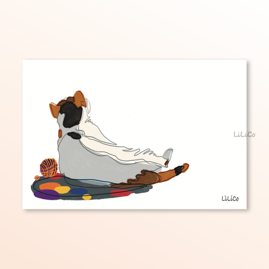 Day Dreaming Calico | A6 Print