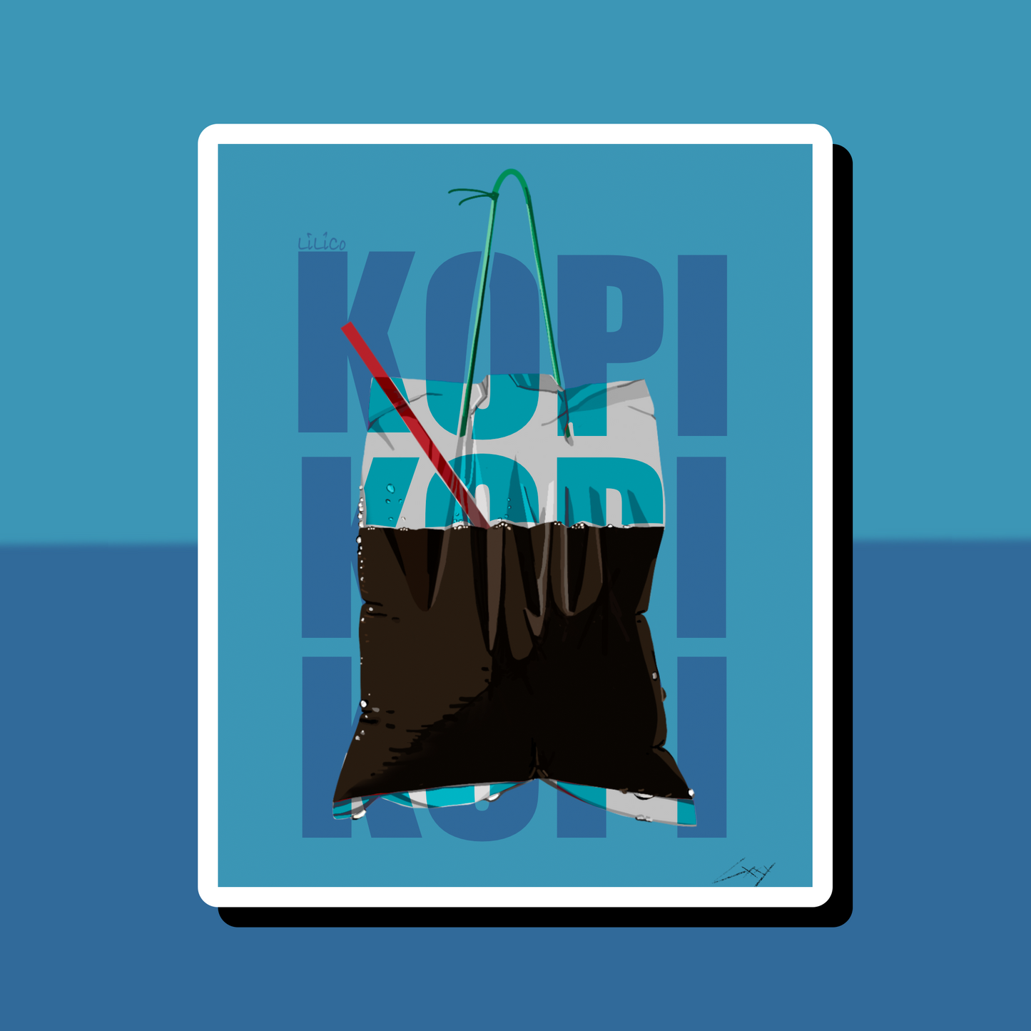 KOPI TABAO | Vinyl Sticker