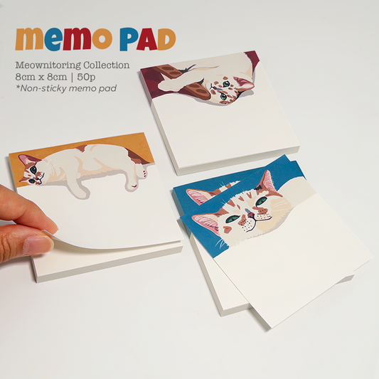 Meownitoring | Memo Pad