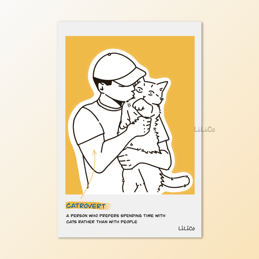CATrovert 01 | A6 Print