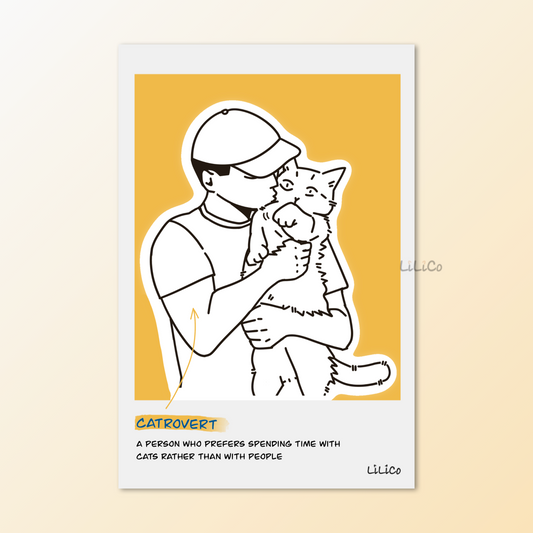 CATrovert 01 | A6 Print