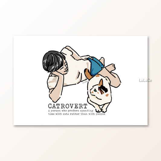 CATrovert 03 | A6 Print