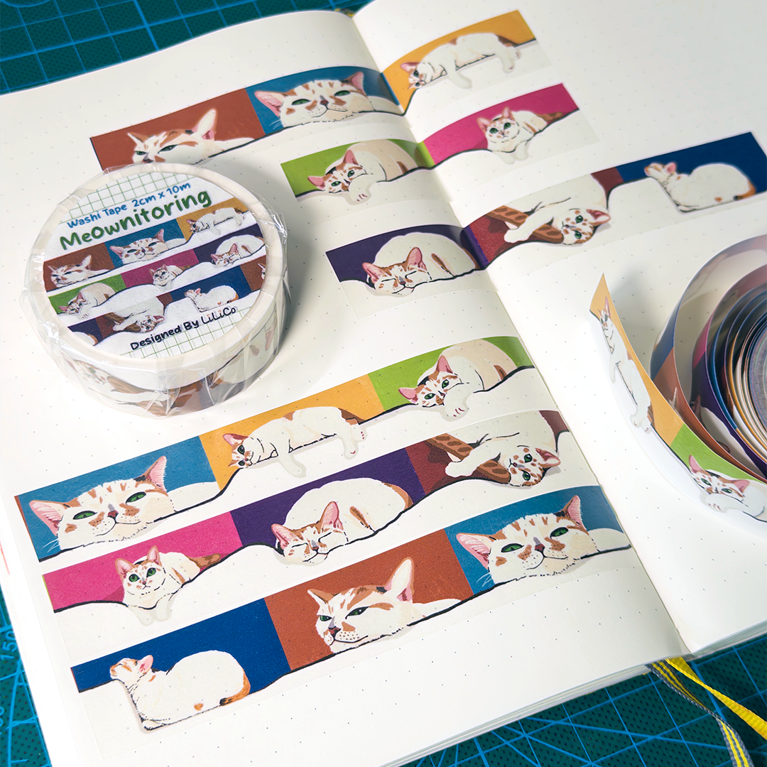 Meownitoring | Washi Tape