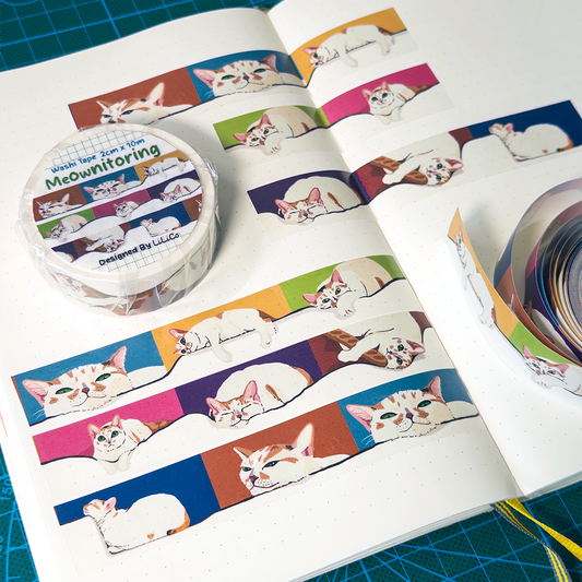 Meownitoring | Washi Tape