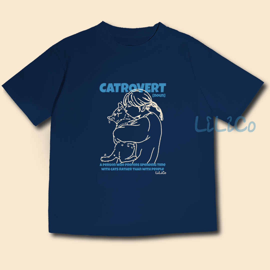 CATrovert 02 | Cool Touch T-Shirt Navy