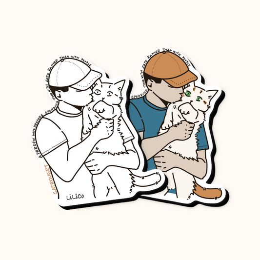 CATrovert 01 | Vinyl Sticker