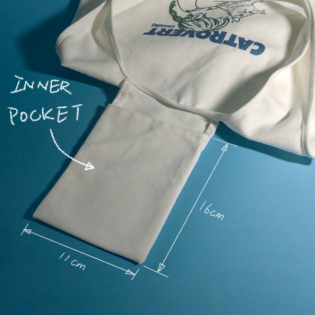 CATrovert | Cotton Tote Bag