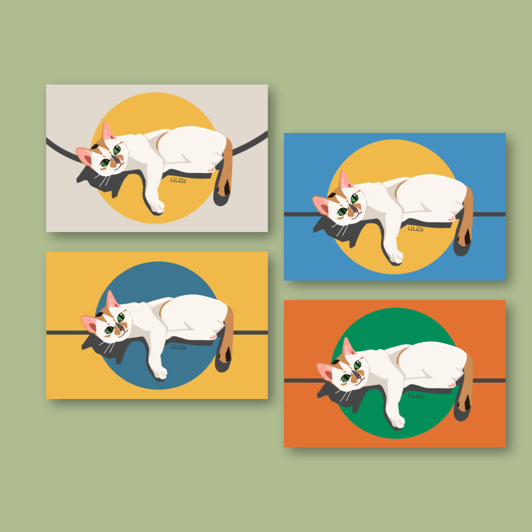 Lazy Cat | A6 Prints