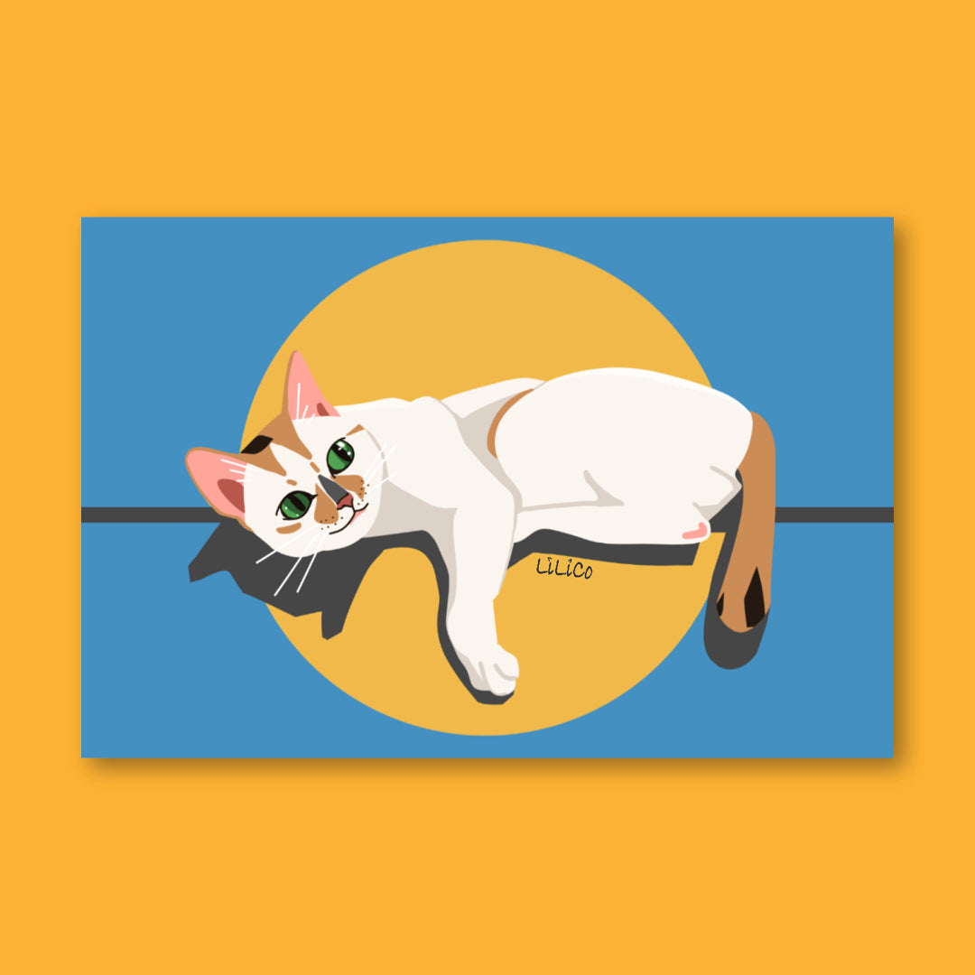 Lazy Cat | A6 Prints