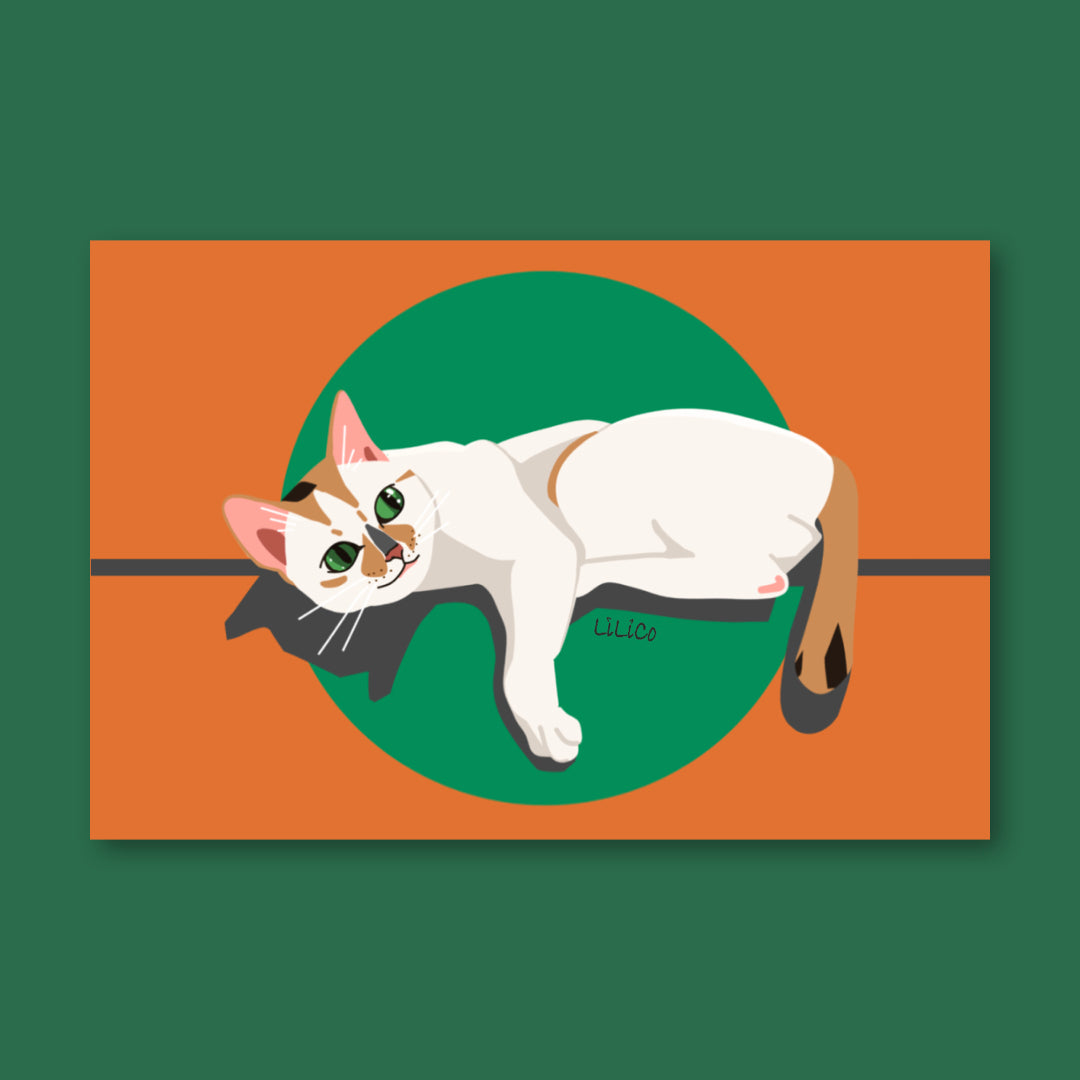 Lazy Cat | A6 Prints