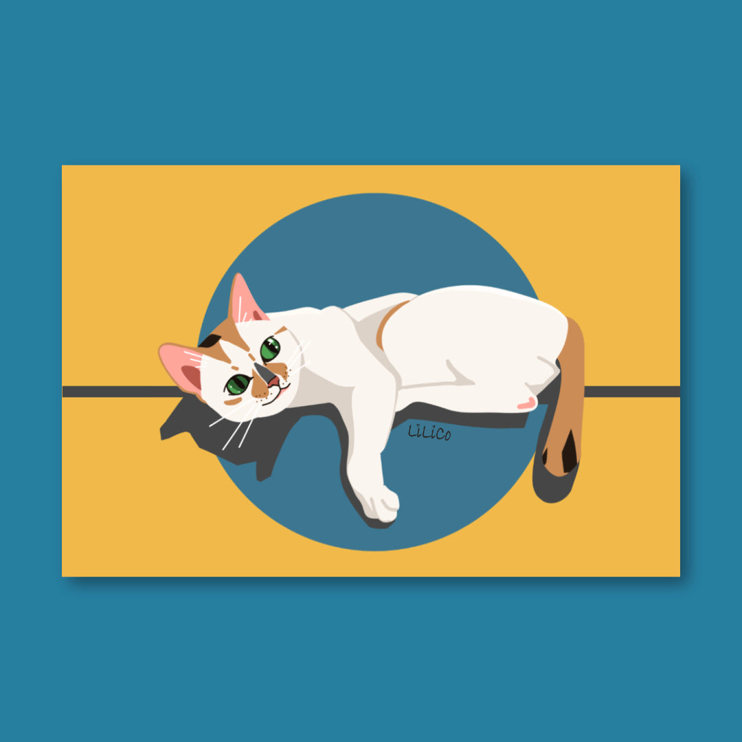 Lazy Cat | A6 Prints