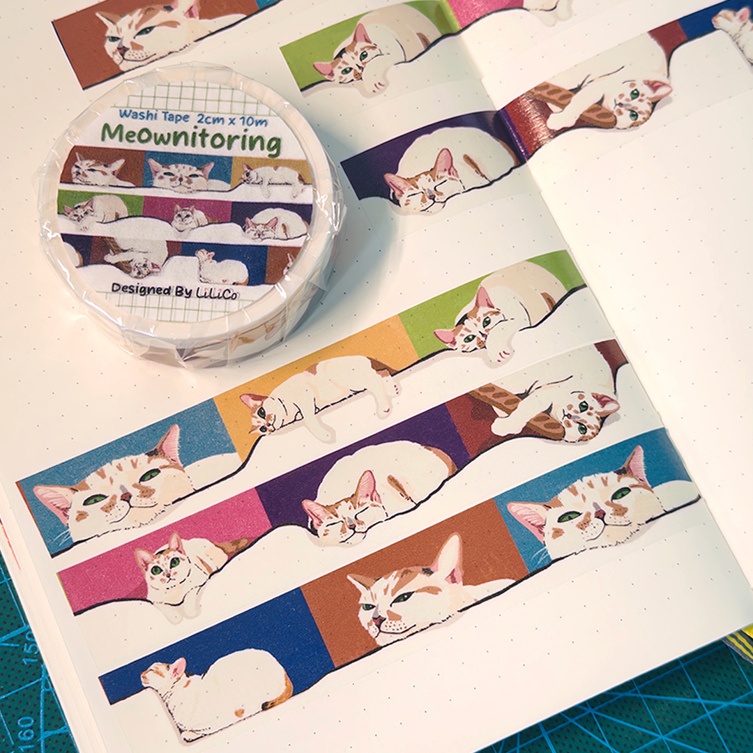 Meownitoring | Washi Tape