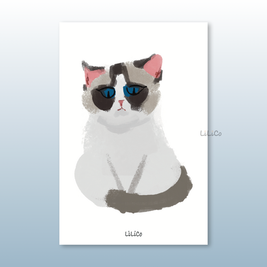 Poker Face | A6 Print