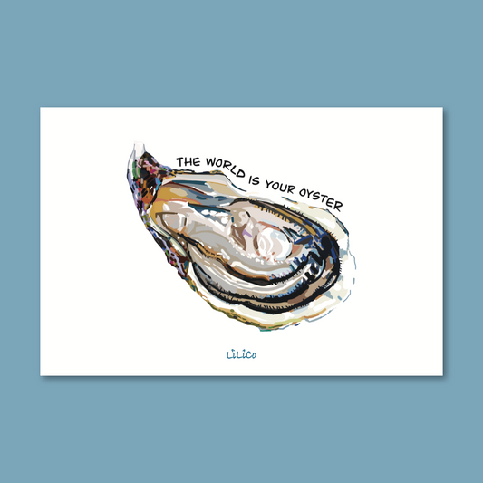 The World Is Your Oyster 01 | Art Print