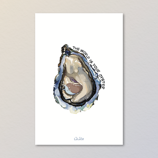 The World Is Your Oyster 02 | Art Print