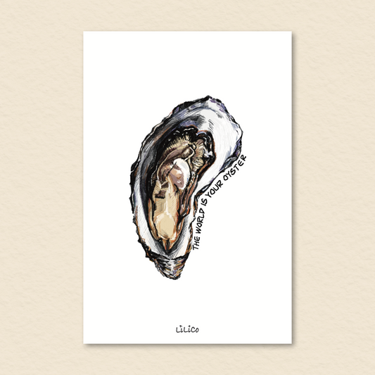 The World Is Your Oyster 03 | Art Print