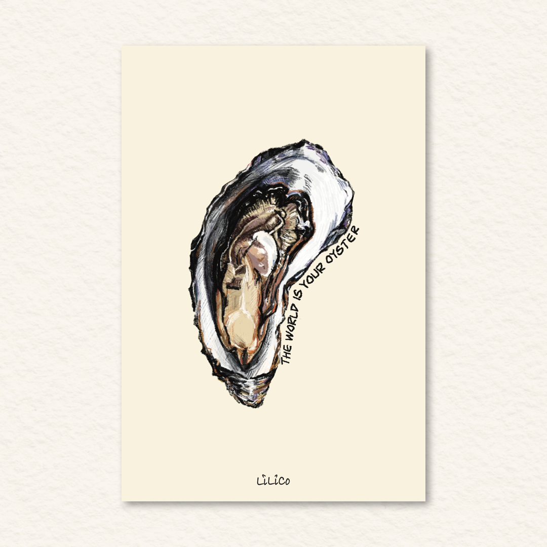 The World Is Your Oyster 03 | Art Print