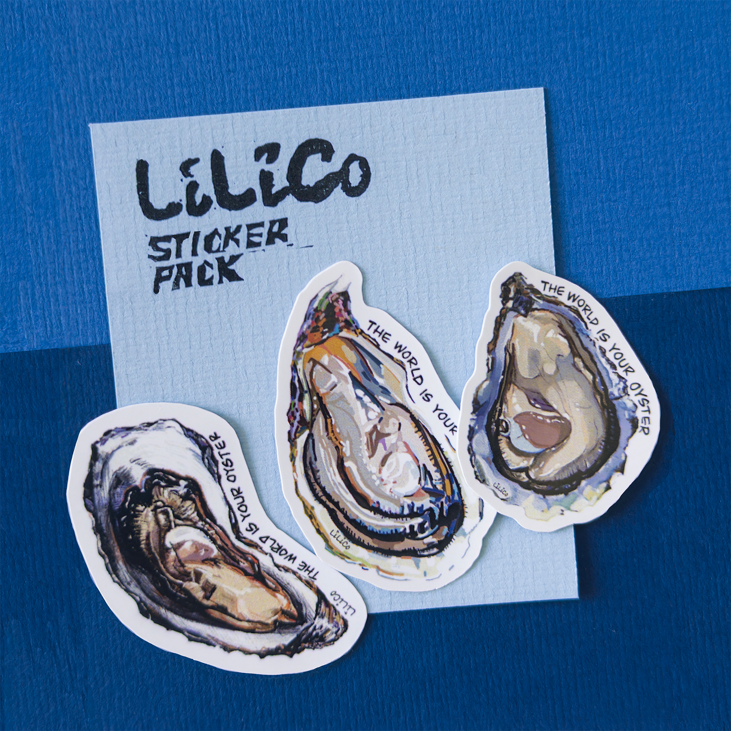 The World Is Your Oyster | Vinyl Sticker