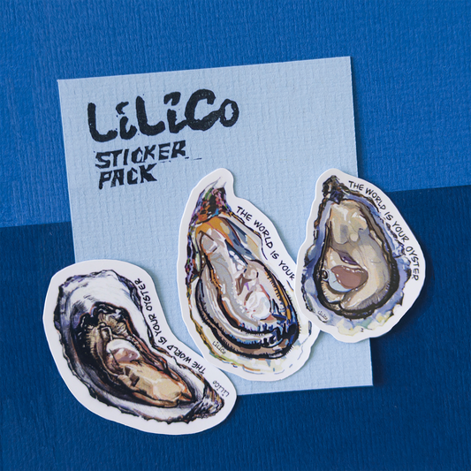 The World Is Your Oyster | Vinyl Sticker